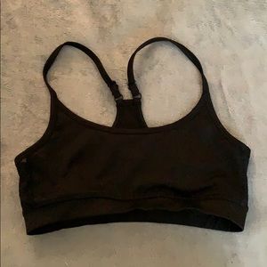 BLACK SPORTS BRA
